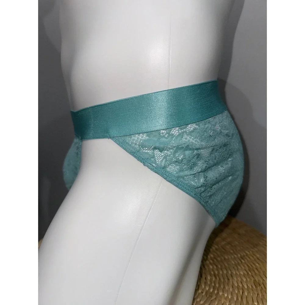 Cosabella Blu Capri Never Say Never Sports Brief Lace Underwear Size M